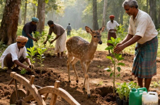 Green Earth Initiatives – Nurturing Nature, Honoring Dharma