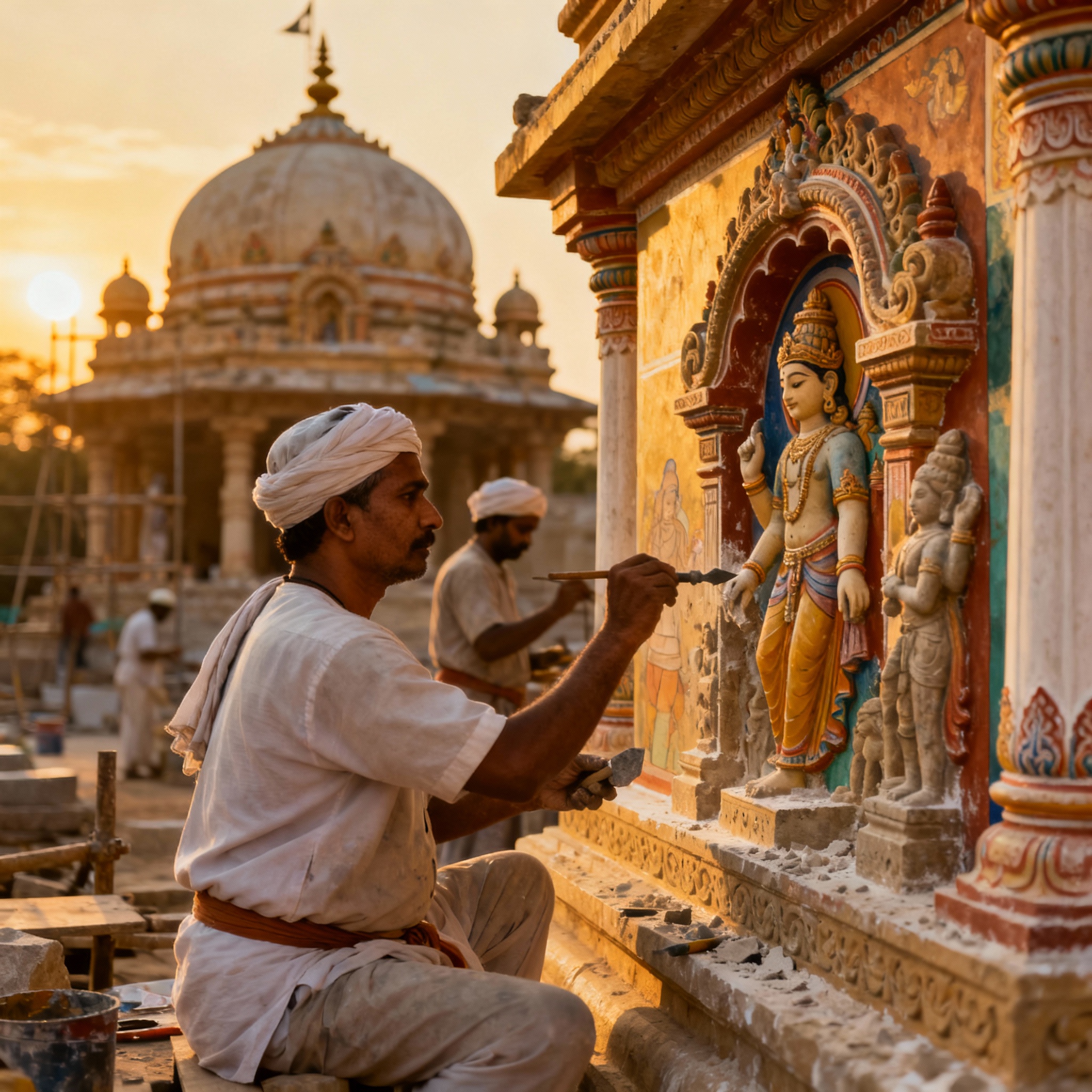 Redevelopment of<br> Old Temples